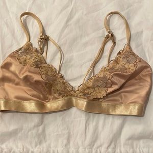 Gold Aerie bralette